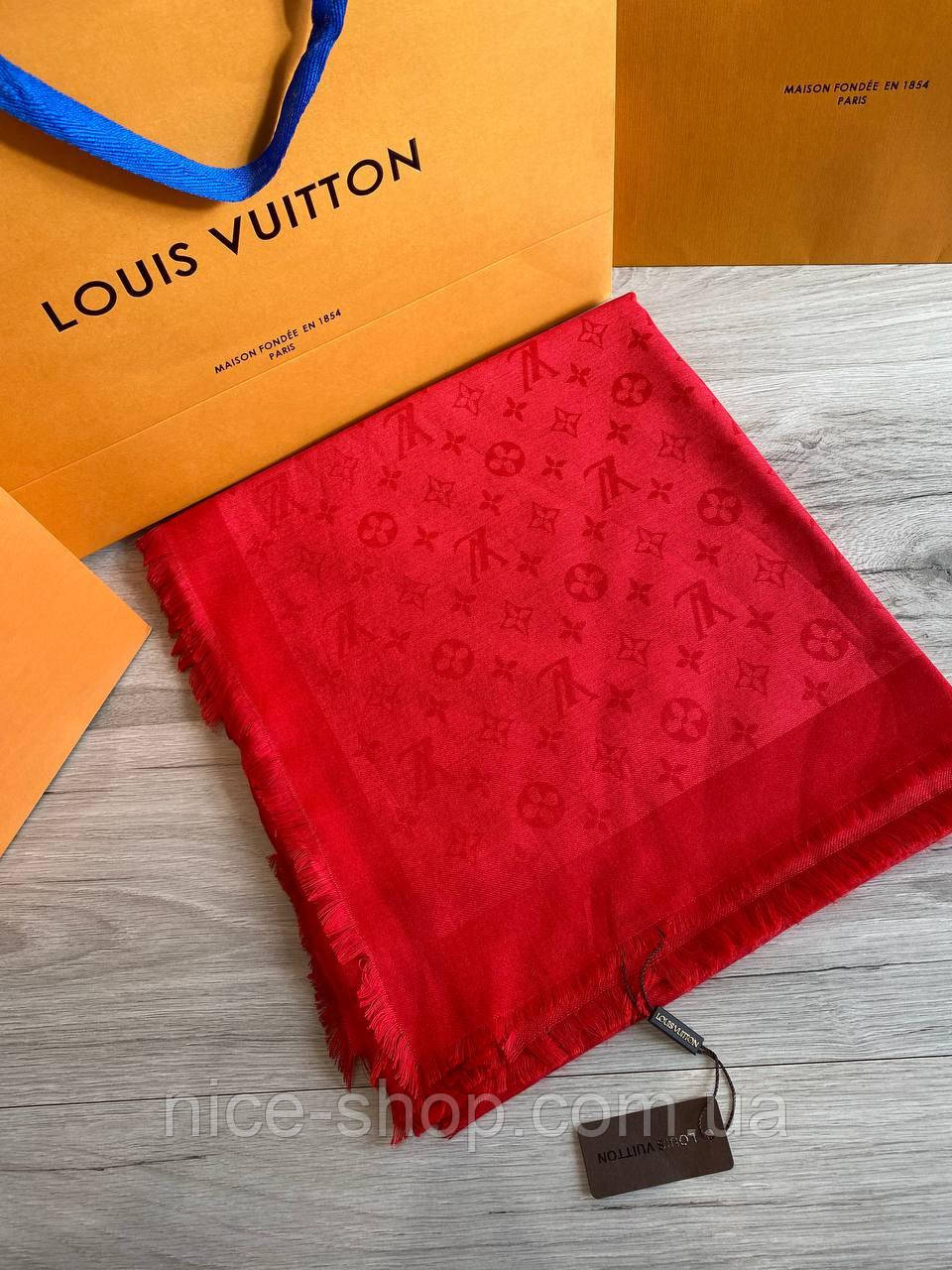 Хустка Louis Vuitton червона