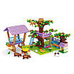 Захоплюючий конструктор для дитячої творчості Затишний дворик 413 деталей Альтанка фігурки Халабуда на дереві, фото 3