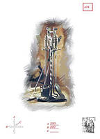 Набір для каміна з інструментами