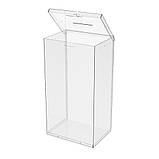 Ящик EKOSTAR с замком для пожертв та збору грошей 270x200x500. Об'єм 27 літрів, фото 3