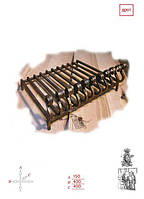 Колосник для каміна кований