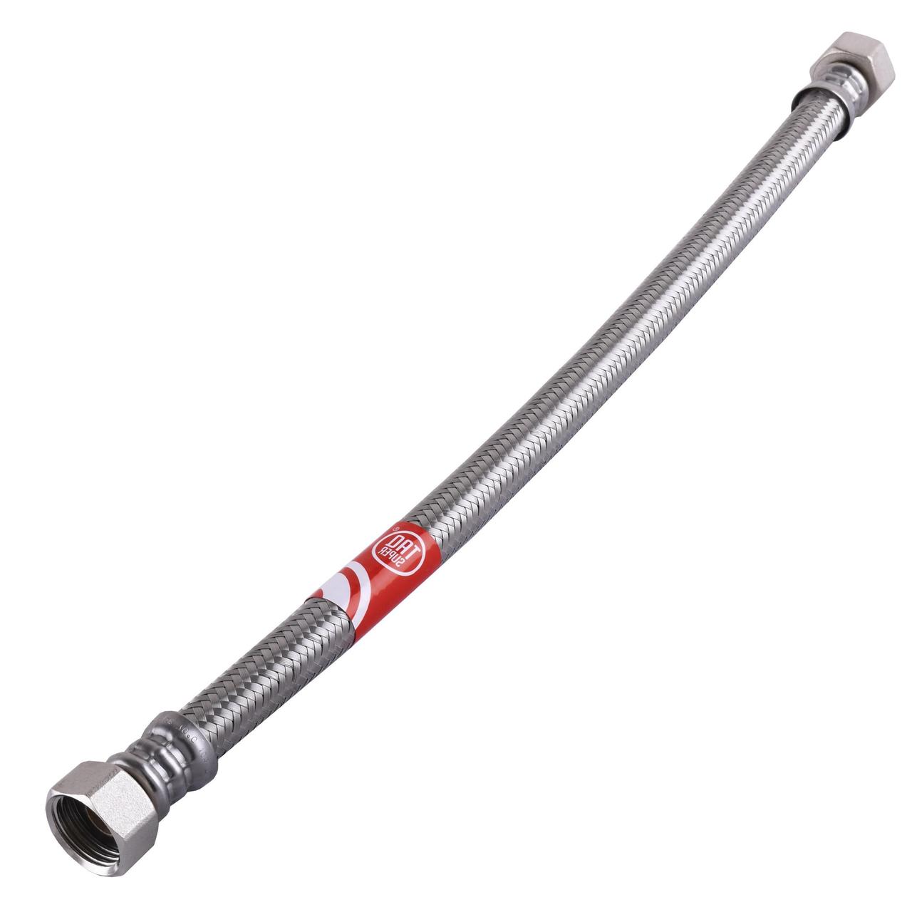 Шланг водяний TUCAI TAQ HG-1212-400 200162 1/2*1/2 ВВ 0,4 м нержавійка