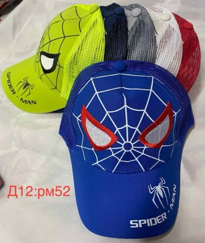 Кепка для хлопчиків (р-р: 52) D12 різні забарвлення. вир-во В'єтнам., фото 1
