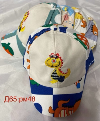 Кепка для хлопчиків (р-р: 48) D65 різні забарвлення. вир-во В'єтнам., фото 1
