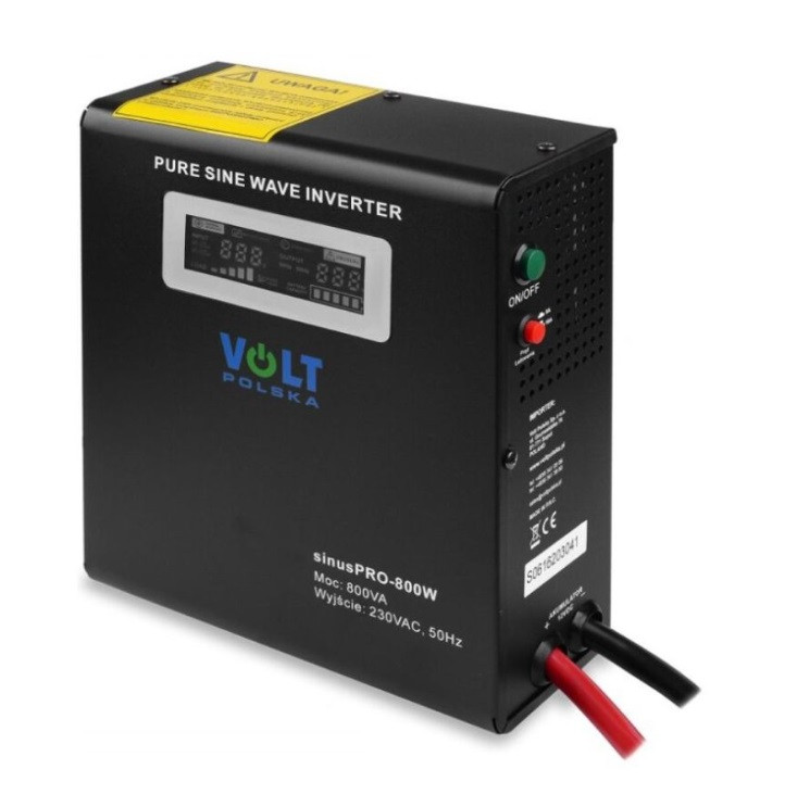 ДБЖ Volt Polska SINUS PRO 800 W 12/230V 500/800W сонячний інвертор безперебійник UPS