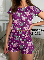 Піжама - топ+шорти