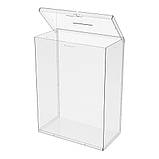 Ящик EKOSTAR с замком для пожертв та збору грошей 370x200x500. Об'єм 37 літрів, фото 3