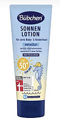 Сонцезахисне молочко Bubchen Sensitive, SPF.50, 100 мл (Бюбхен)