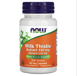 Milk Thistle Extract 150 мг Now Foods 60 капсул