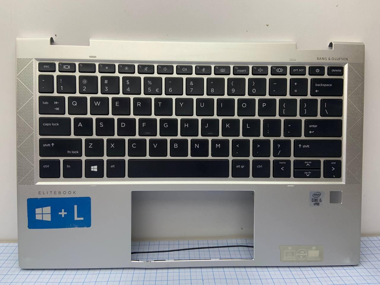 HP Elitebook X360 830 G5 G7 G7 730 735 CORPS C (Topkeis з клавіатурою, середня частина) (6070B1716401) 3,5b Використовується, фото 1