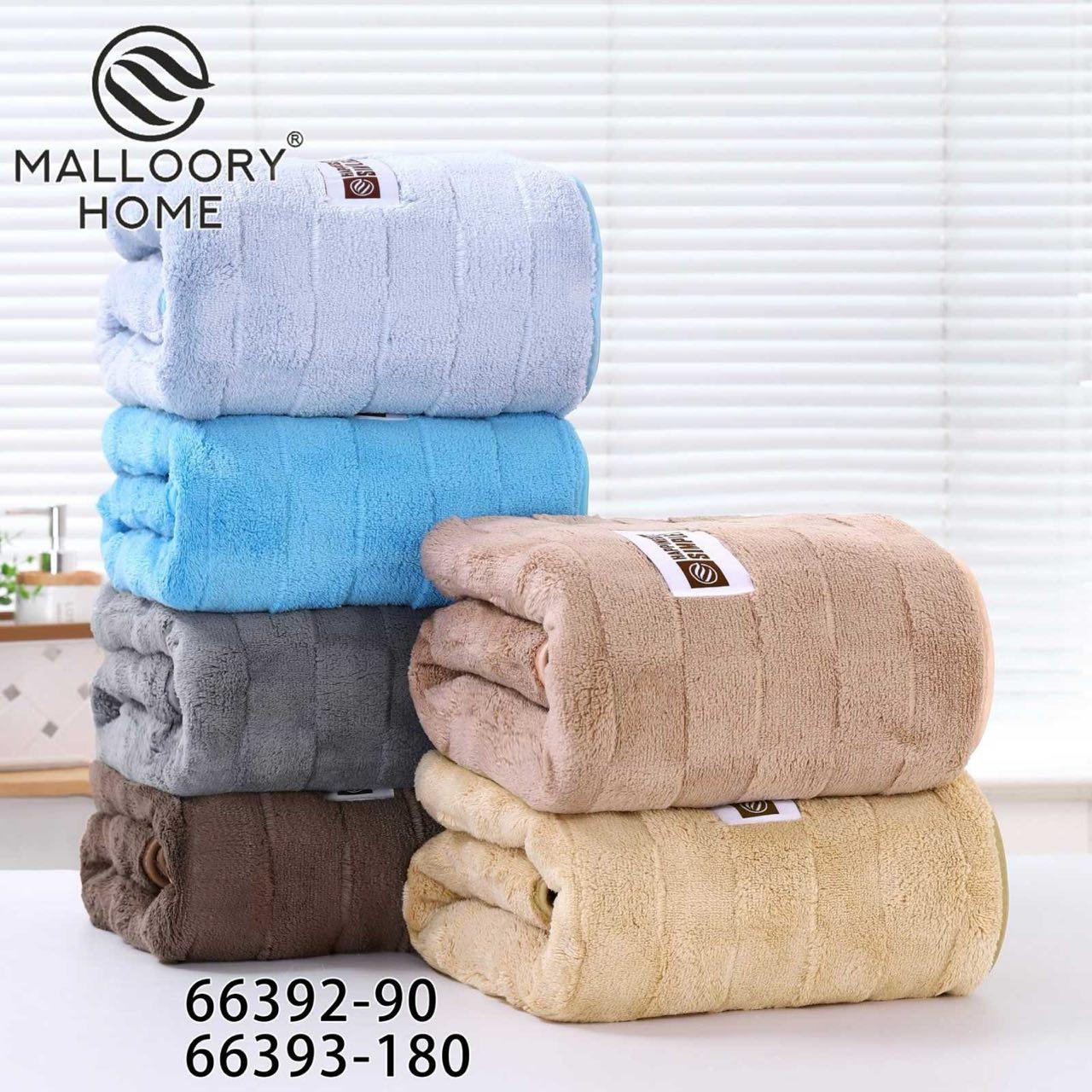 Рушник лицьовий 6 штук мікрофібра Malloory Home розмір 50*100 мікс кольорів