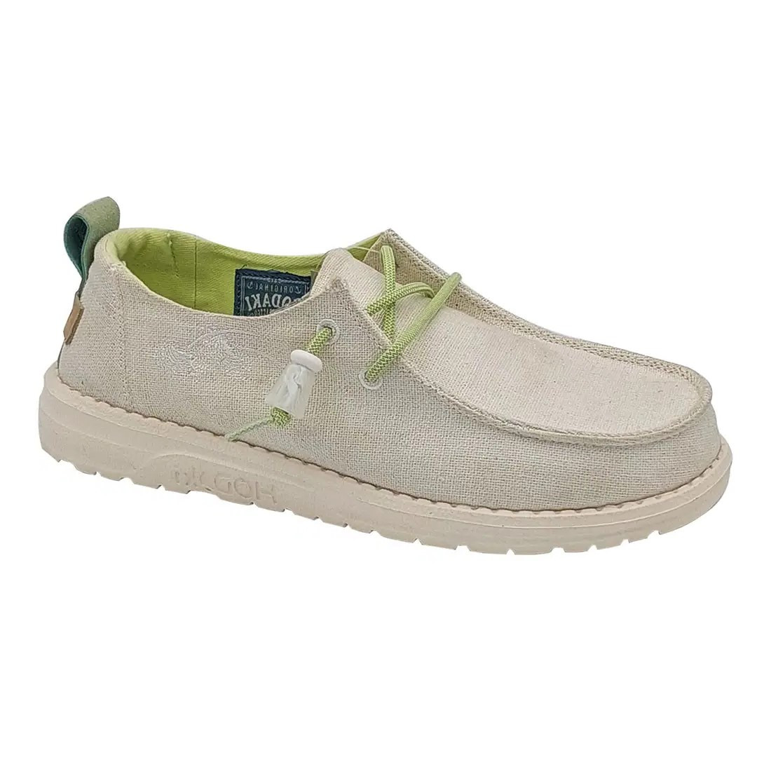 Жіночі топсайдери Hodaki Bora Shine beige