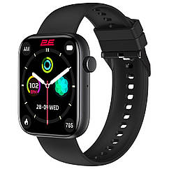 Смарт-годинник 2E Wave Plus 47мм, 1.8", 240x286, BT 5.3, Чорний (код 148417)