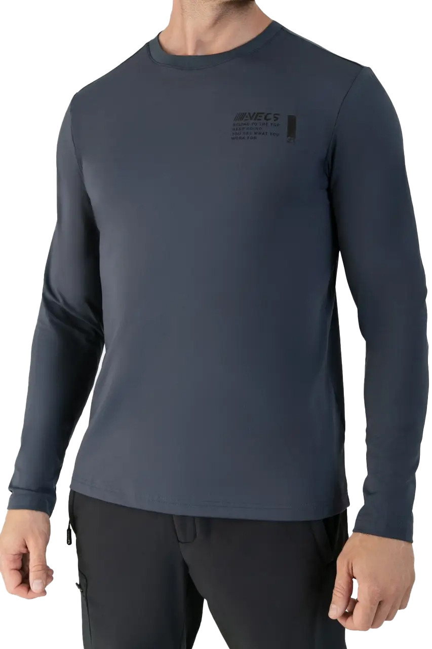 Лонгслів чоловічий Avecs 30466/17 Темно-сірий, фото 1