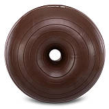 Фітбол м'яч для балансу Пончик сатин BLOOM Коричневий (діаметр 45 см) LB7053-01, фото 6