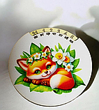 Магніт-сувенір із оригінальним малюнком та вічним  календарем, фото 5