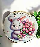 Магніт-сувенір із оригінальним малюнком та вічним  календарем, фото 8