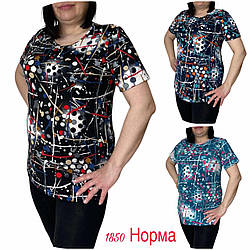 Футболка жіноча норма L- 4xl (48-56)