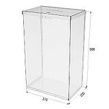 Ящик EKOSTAR с замком для пожертв та збору грошей 310x200x500. Об'єм 31 літр, фото 4