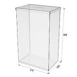 Ящик EKOSTAR без замка для пожертв та збору грошей 310x200x500. Об'єм 31 літр, фото 4