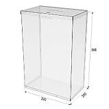 Ящик EKOSTAR с замком для пожертв та збору грошей 330x200x500. Об'єм 33 літр, фото 4