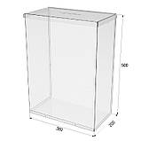 Ящик EKOSTAR без замка для пожертв та збору грошей 360x200x500. Об'єм 36 літрів, фото 4