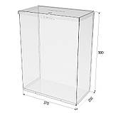 Ящик EKOSTAR с замком для пожертв та збору грошей 370x200x500. Об'єм 37 літрів, фото 4