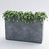 Вазон великий "RS Лаціо" 79/120/36 см кашпо для квітів та дерев, для вулиці, саду, дачі та тераси, фото 3