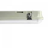 LED світильник IP65 лінійний під лампу 2хТ8 VIDEX 0,6М 220V, фото 8