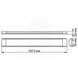 LED світильник лінійний VIDEX 36W 1,2М 4100K 220V (BN36124), фото 2