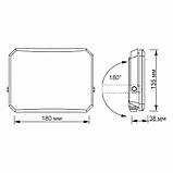 LED прожектор VIDEX F3 50W 5000K 220V Black (VLE-F3-0505), фото 6