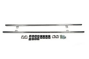 Бічні труби 42 мм (2 шт нерж) для бмв X3 E-83 2003-2010 рр