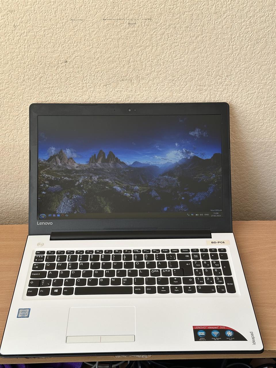 Ноутбук Lenovo IdeaPad 310-15ISK / 15.6" FHD i5-6200u/6GB DDR4/128GB SSD/ Intel HD Graphics 520 / WebCam
