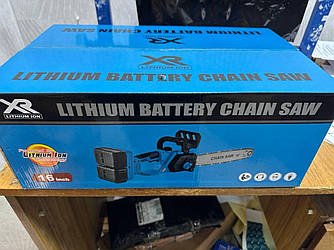 Акумуляторна ланцюгова пила Lithium Chain Saw-16" мобільна пила для саду та будівництва