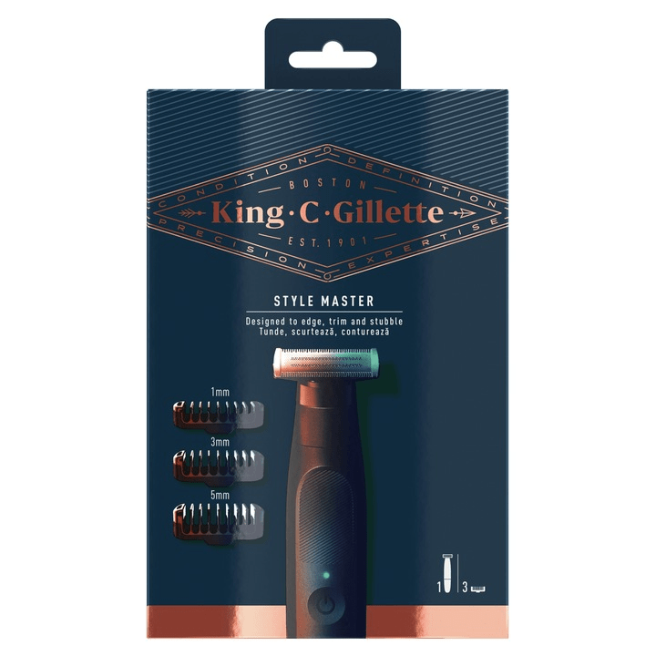 Тример Gillette King C. Style Master (4 насадки) 02755