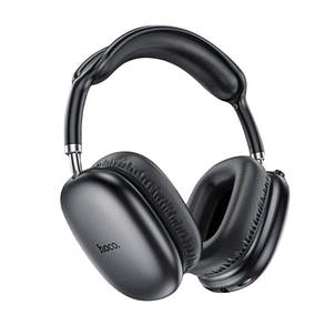 Бездротові накладні навушники з мікрофоном HOCO W35 Air (Bluetooth 5.3) Black, фото 1