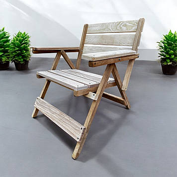 Стільчик рибацький дубовий (розкладний)