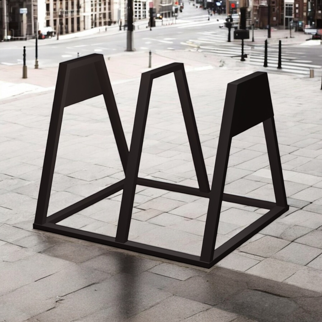 Велопарковка Троян (3 місця) розбірна, фото 1