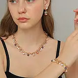 Ожерельє, браслет, сережки - набір прикрас, фото 8