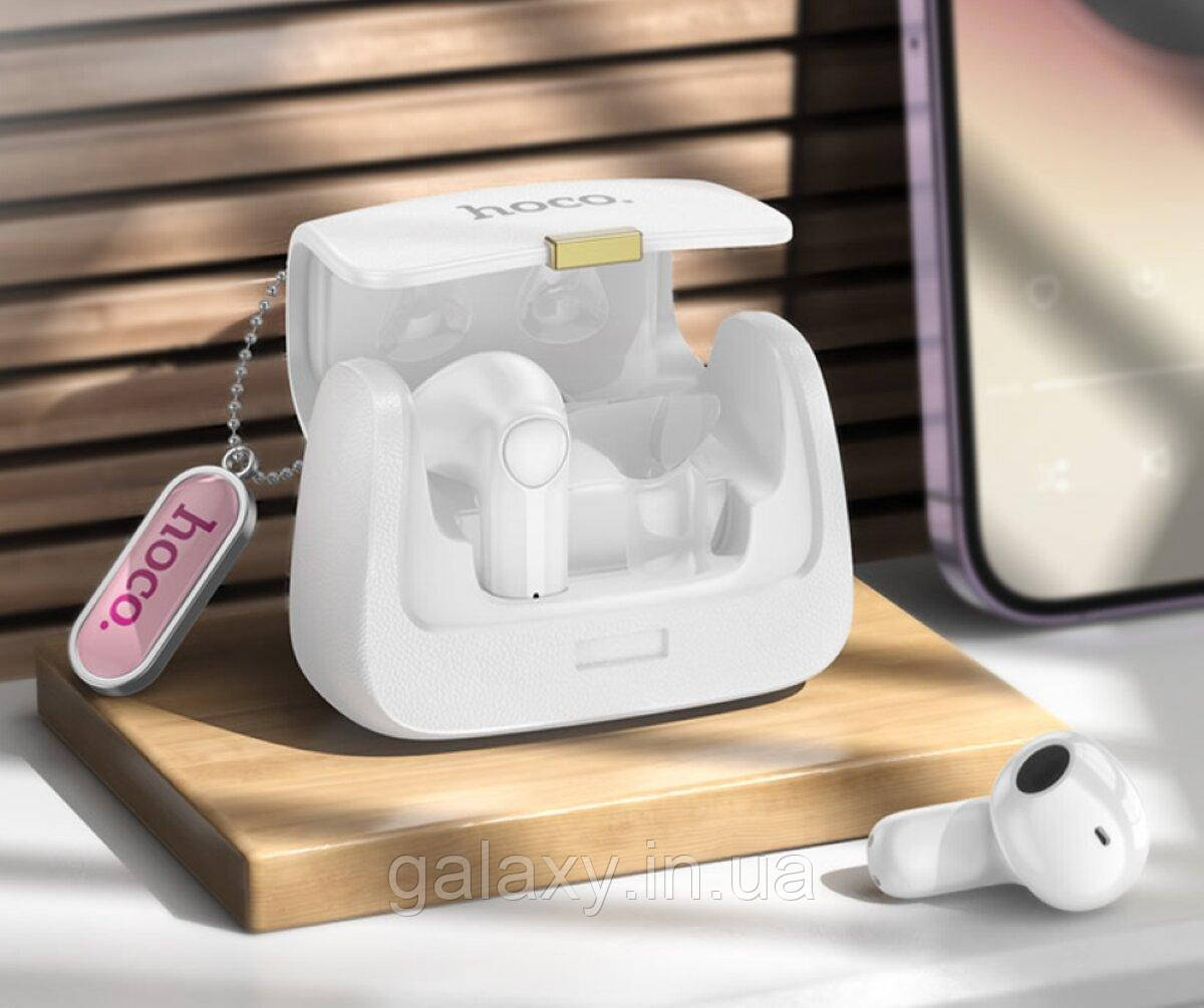 Навушники Hoco Bluetooth гарнітура Handbag ES35 White