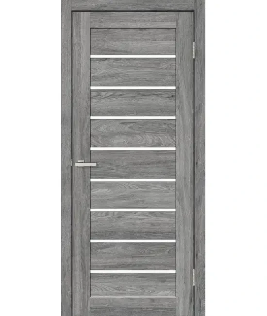 Міжкімнатні двері Оміс Doors Смарт С018 G Дуб Темний браш 800х2000 мм