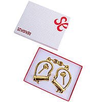 Вінтажні БДСМ наручники Lockink Love-slave Handcuffs