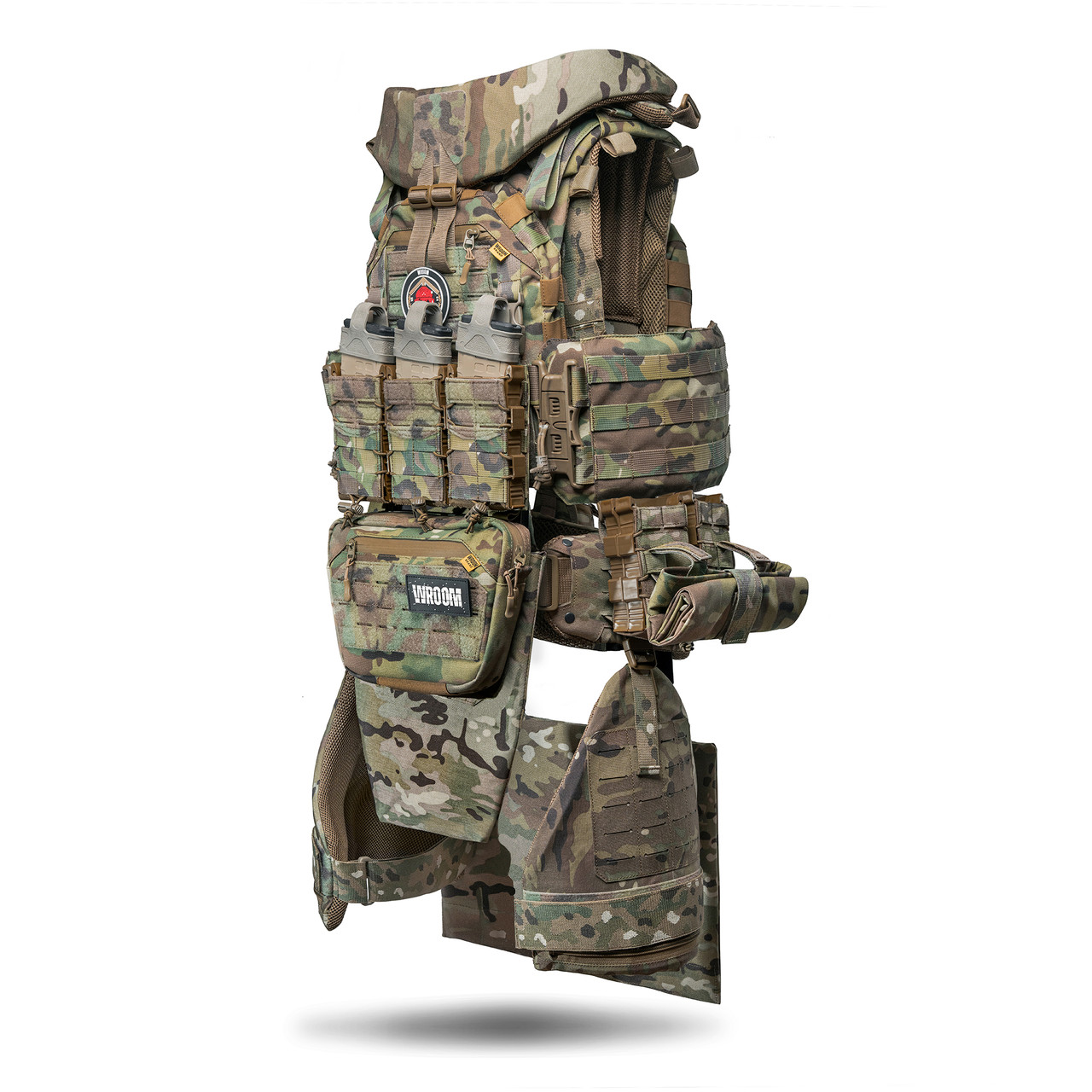 Бронекостюм 6-го класу Ghost Gen4 Standart MAX+ з балістичним захистом 2 класу. Колір мультикам