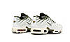 Жіночі кросівки Nike Air Max TN Plus White Khaki Білі Взуття Найк Аир Макс Плюс якісний текстиль демісезон, фото 8