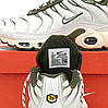 Жіночі кросівки Nike Air Max TN Plus White Khaki Білі Взуття Найк Аир Макс Плюс якісний текстиль демісезон, фото 2