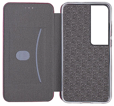 Чохол книжка Elegant book для Realme C65 (4G) / бордовий, фото 5