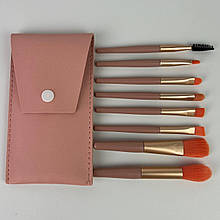 Набір пензлів для макіяжу в чохлі #03