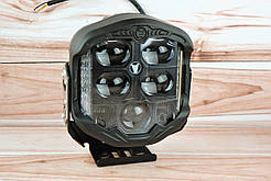 Фара LED кругла Лінзована 96W 6000K Дальнє + ближнє світло (Ø20 см* 8см)