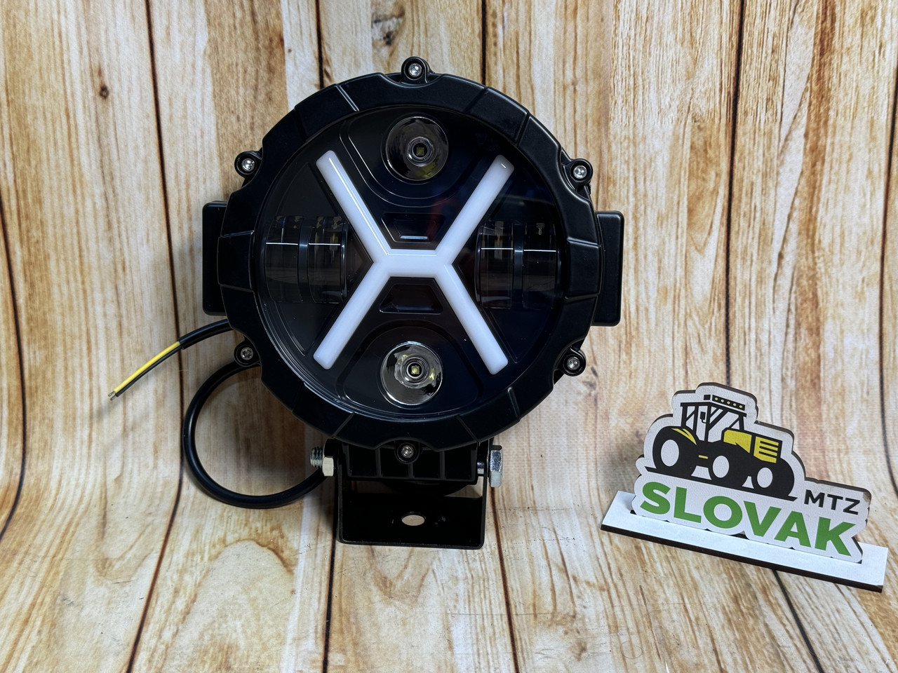 Світлодіодна лінзована LED-фара 90 Вт, Комбо світло й Ходові вогні