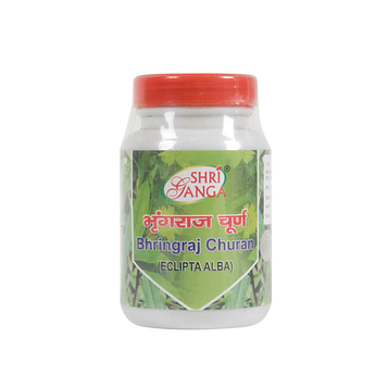 БАД для зміцнення волосся, виведення токсинів, покращення пам'яті BRINGRAJ CHURNA SHRI GANGA БРИНГАРАДЖ ЧУРНА 100